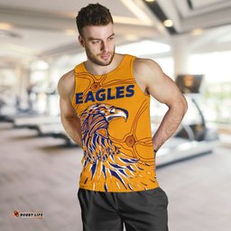 West Coast  Men Tank Top Eagles Indigenous