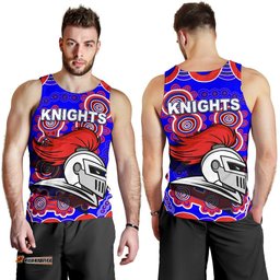Newcastle Knights Men Tank Top Indigenous