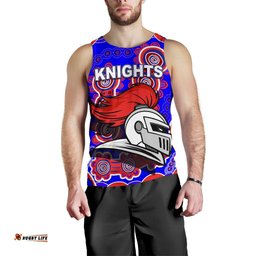 Newcastle Knights Men Tank Top Indigenous
