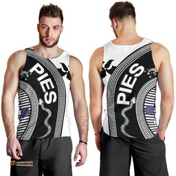 Collingwood Men Tank Top Pies Unique Indigenous