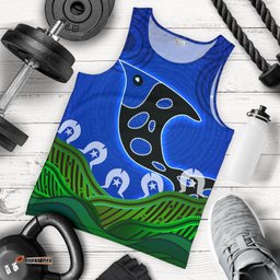 Men's Tank Top - Torres Strait Dot Patterns
