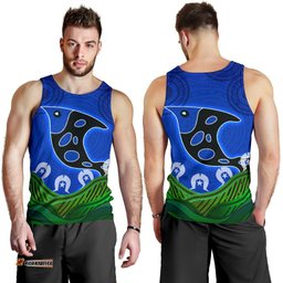 Men's Tank Top - Torres Strait Dot Patterns
