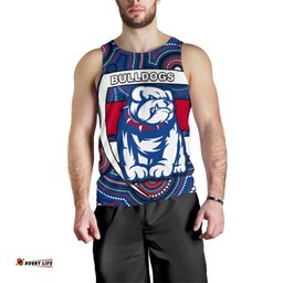 Western Football Bulldogs Men Tank Top Redamancy Indigenous Australian