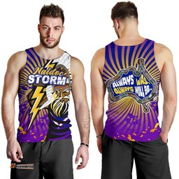 Melbourne Storm Naidoc Week Men's Tank Top Indigenous Style