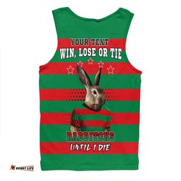 South Sydney Rabbitohs Men Singlet Custom Team Of Us Die Hard Fan Supporters Aboriginal Inspired