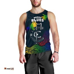(Custom Personalised) Blues NAIDOC Week Men Tank Top Aboriginal Special Style