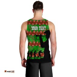 Rabbitohs Rugby Men Tank Top Anzac Day Camo Style
