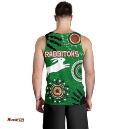 South Sydney Rabbitohs Indigenous Men Tank Top Country Style