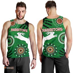 South Sydney Rabbitohs Indigenous Men Tank Top Country Style
