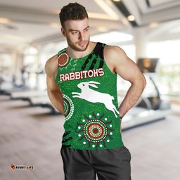South Sydney Rabbitohs Indigenous Men Tank Top Country Style