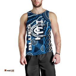 Carlton Blues Men's Tank Top Aboriginal
