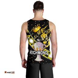 Richmond Premier Men Tank Top Tigers Dotted