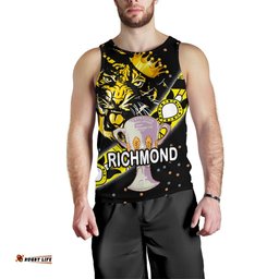 Richmond Premier Men Tank Top Tigers Dotted