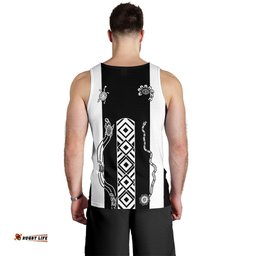 (Custom Personalised) Pies Indigenous Men's Tank Top Collingwood