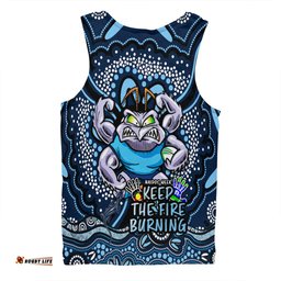 New South Wales Blues Men Singlet Aboriginal Inspired Naidoc Week Custom For Die Hard Fan Supporters