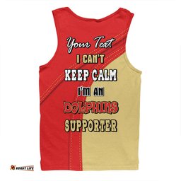 Redcliffe Dolphins Men Singlet Custom Team Of Us Die Hard Fan Supporters