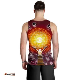 Men's Tank Top - Australian Aboriginal NAIDOC Week - Because Of Her, We Can