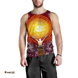 Men's Tank Top - Australian Aboriginal NAIDOC Week - Because Of Her, We Can