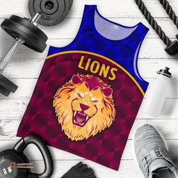 Brisbane Lions Men Tank Top Powerful