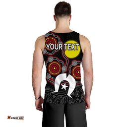 (Custom Personalised) NAIDOC Men Tank Top Aboriginal and Torres Strait Islander