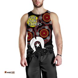(Custom Personalised) NAIDOC Men Tank Top Aboriginal and Torres Strait Islander