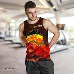 Aboriginal Personalised Men's Tank Top - Anangu Custodians