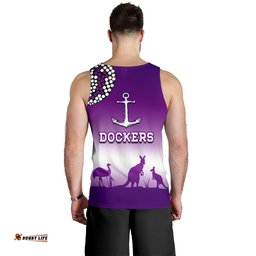 Dockers Men Tank Top Indigenous Fremantle - Freo