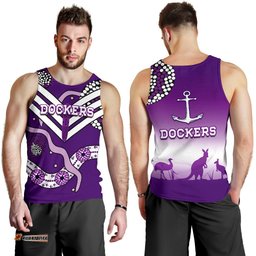 Dockers Men Tank Top Indigenous Fremantle - Freo