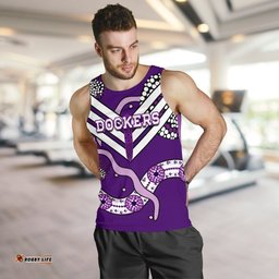 Dockers Men Tank Top Indigenous Fremantle - Freo
