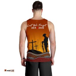 Men's Tank Top Anzac Day Our Heroes - Nhi Style
