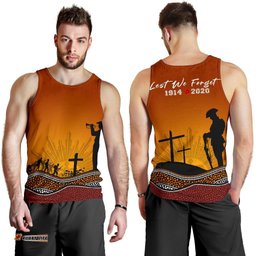 Men's Tank Top Anzac Day Our Heroes - Nhi Style