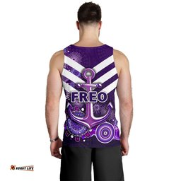Fremantle Men Tank Top Dockers Indigenous Freo