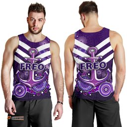 Fremantle Men Tank Top Dockers Indigenous Freo