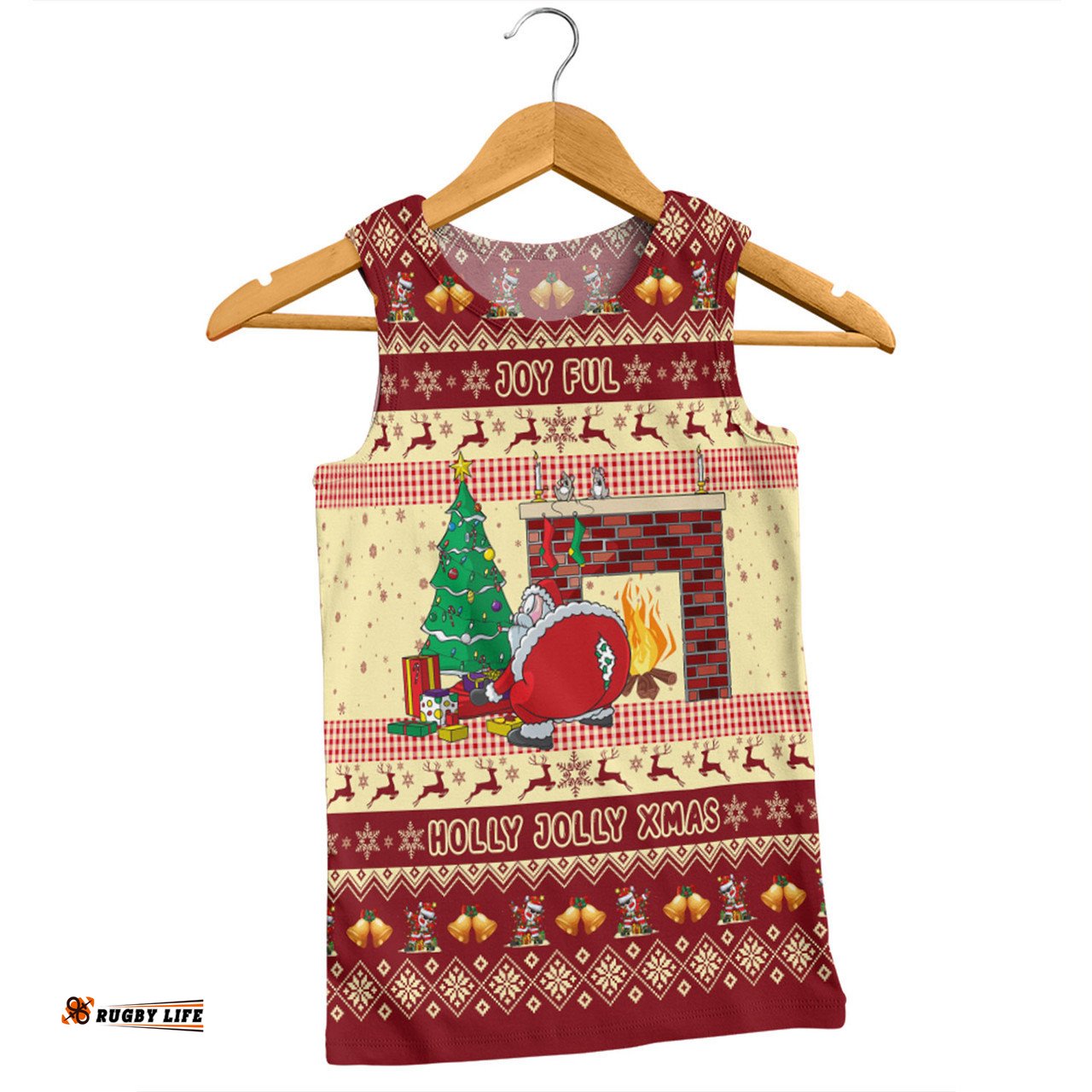 Australia Christmas Custom Men Singlet - Smells Like Christmas Men Singlet