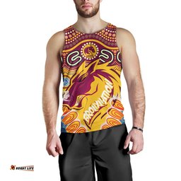 Australia Broncos Custom Men Tank Top - Indigenous Bronxnation Sport Tank Top