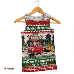 Australia Camping Christmas Men Singlet - Making Memories One Campsite At A Time Men Singlet