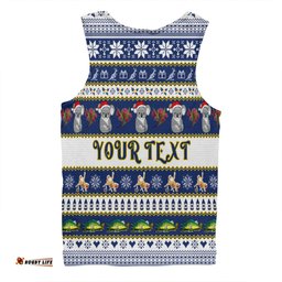 Victoria Big Things Christmas Custom Men Singlet - Giant Koala And Murray Cod Men Singlet