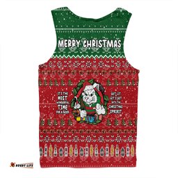 South Sydney Rabbitohs Custom Men Singlet - Chrissie Spirit Men Singlet