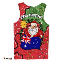 Australia Christmas Custom Men Singlet - I'm the Perfect Present Red Men Singlet