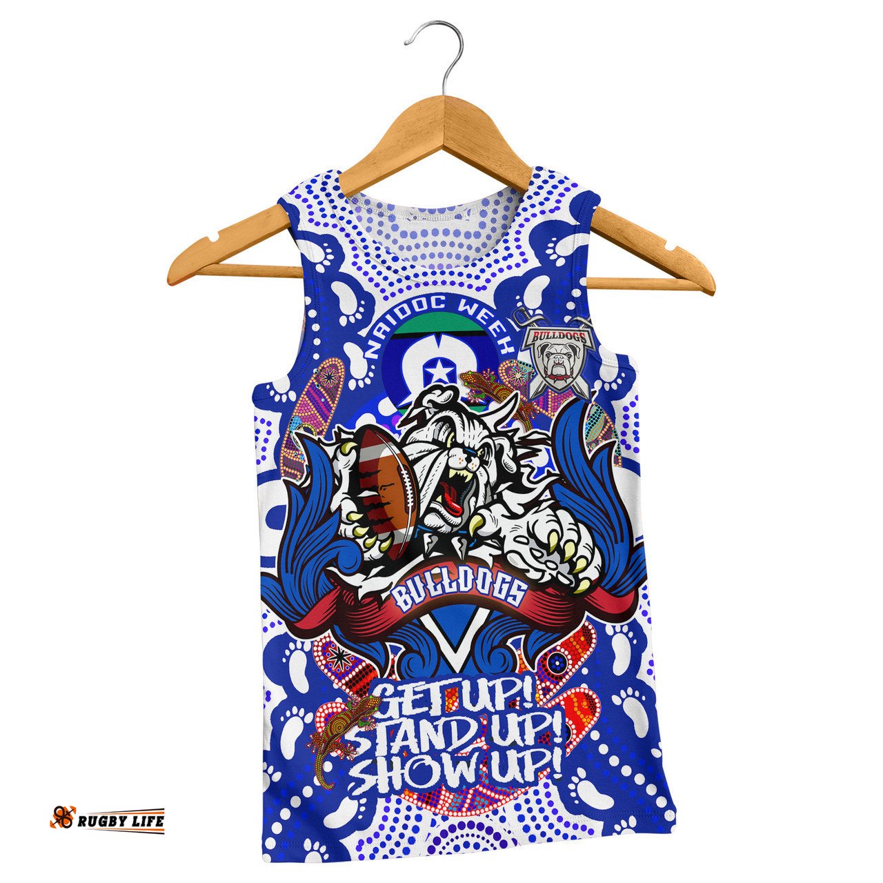 Australia Canterbury-Bankstown Naidoc Week Men Tank Top - Angry Doggies Naidoc Week Celebrations Men Tank Top
