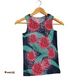 Australia Aboriginal Men Singlet - Australian Hakea Flower Artwork Men Singlet