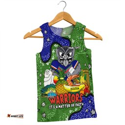 New Zealand Warriors Custom Men Singlet - Australian Big Things Men Singlet