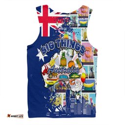 Australia Men Singlet - Australia Big Things Ver 2 Men Singlet