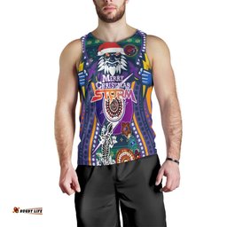 Melbourne Storm Christmas Men Tank Top - Merry Christmas Indigenous Melbourne Storm Men Tank Top