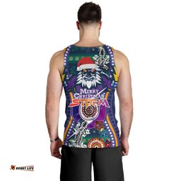 Melbourne Storm Christmas Men Tank Top - Merry Christmas Indigenous Melbourne Storm Men Tank Top