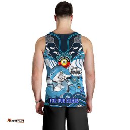 Cronulla-Sutherland Sharks Naidoc Week Custom Men Tank Top - For Our Elders Home Jersey Tank Top
