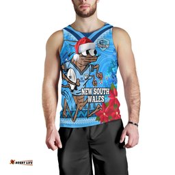 Cockroaches  Men Tank Top - Custom Aboriginal Inspired Christmas Vibes