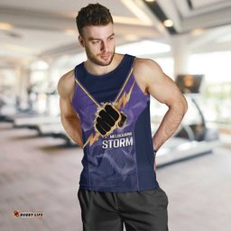NRL Storm Custom Men Tank Top Minimalism Style