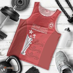 Custom England Cricket Men Tank Top 3rd Champions World Cup Proud