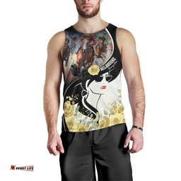 Melbourne Horse Racing Men Tank Top Derby Day